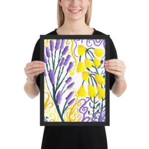 Purple Loose Strife and Goldenrod (Copy)