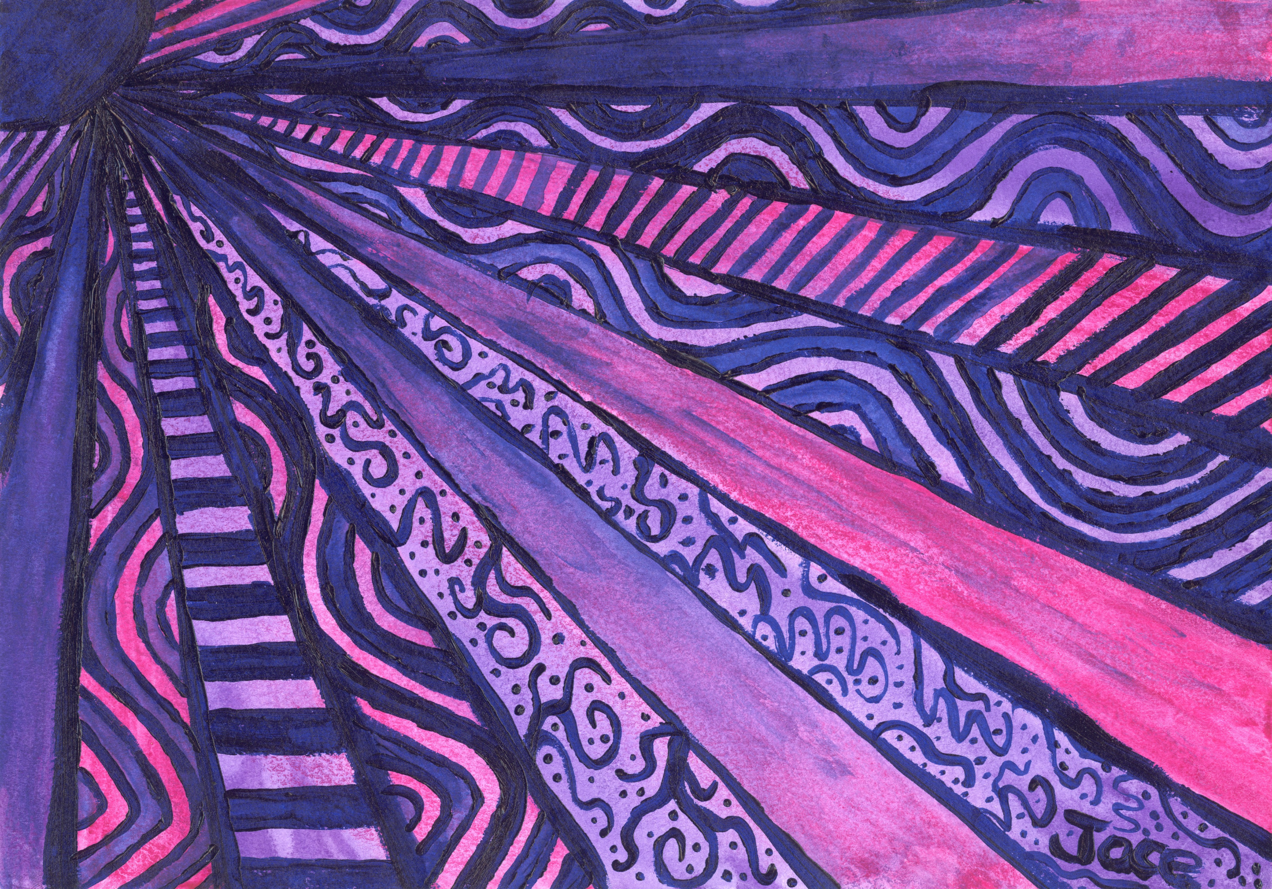 Violet Passion: The heart’s feeling, painted in romantic hues