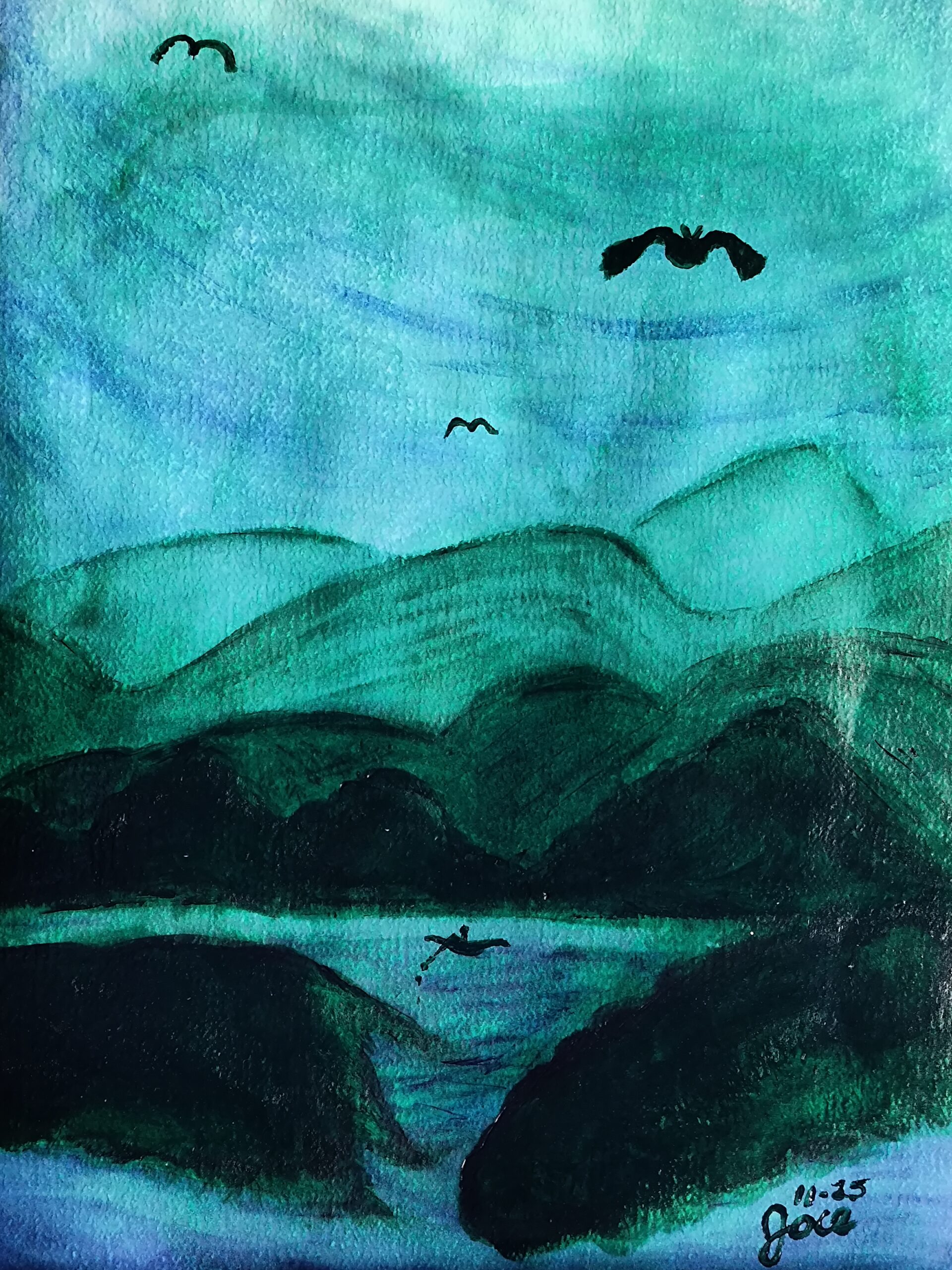 Quiet Canopy: The memory of a grove, bathed in dappled green