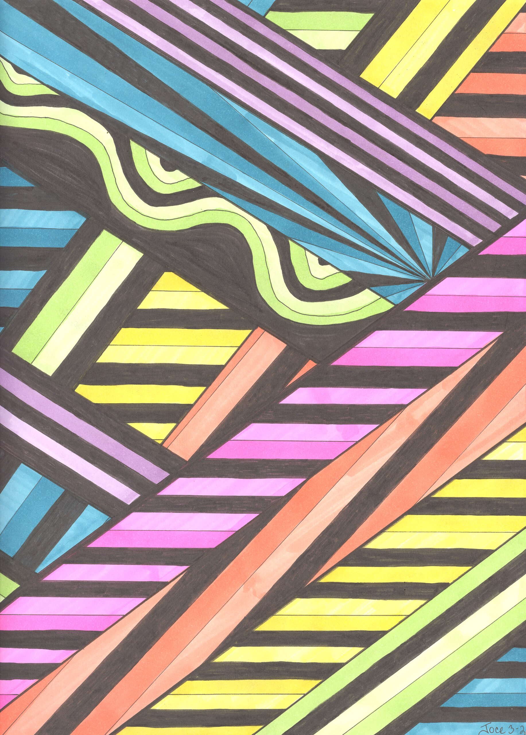 Prismatic Pulse: Where color finds its rhythm