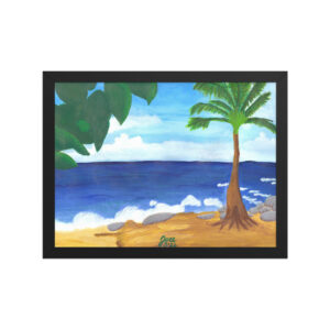 Palm Tree by the Shore (Copy)